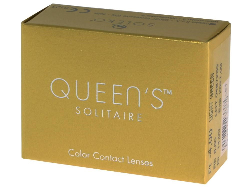 Queens Solitaire Color Contact Lenses  - Astigmatism
