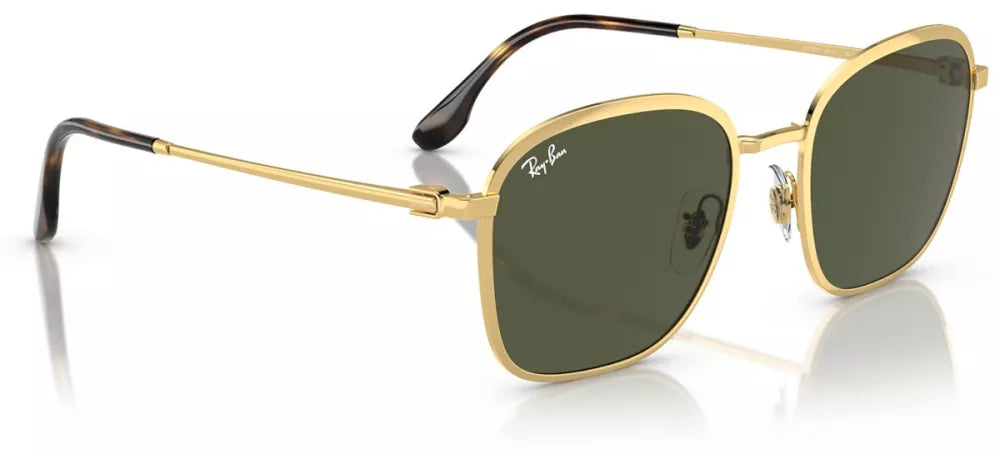 Ray Ban Rb3720 Ray-Ban RB3720 001/31 Gold Browline Sunglasses | OpticsSouq UAE